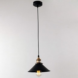 Luminária pendente estilo retrô tradicional clássica com pintura em estilo mini