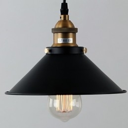 Luminária pendente estilo retrô tradicional clássica com pintura em estilo mini