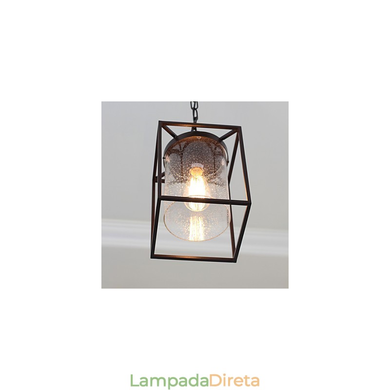 Moldura quadrada do teto de vidro do estilo country nórdico