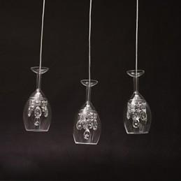 Ilha Contemporânea Moderna Outros Lustre de Metal Pendente Luz