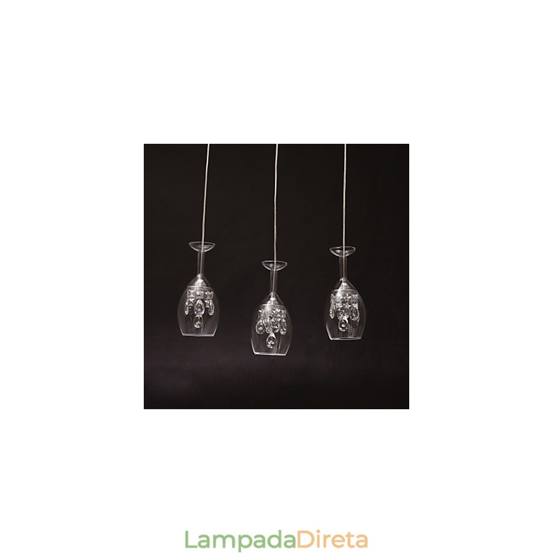 Ilha Contemporânea Moderna Outros Lustre de Metal Pendente Luz