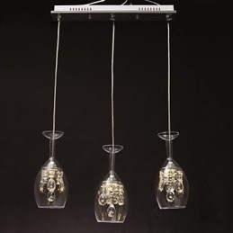 Ilha Contemporânea Moderna Outros Lustre de Metal Pendente Luz