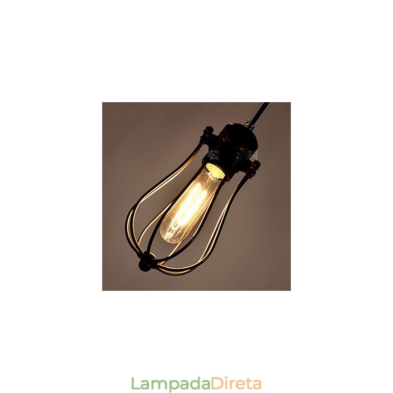 Vintage Edison Múltiplo Ajustável DIY Lâmpada de Teto Luz Pingente Iluminação Lustre Moderno Chique Industrial Jantar