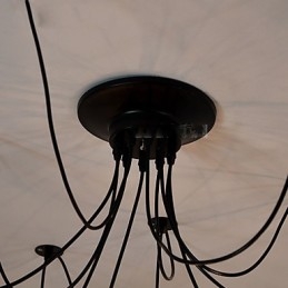 Vintage Edison Múltiplo Ajustável DIY Lâmpada de Teto Luz Pingente Iluminação Lustre Moderno Chique Industrial Jantar