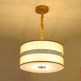 Iluminação suspensa estilo chinês simplicidade moderna