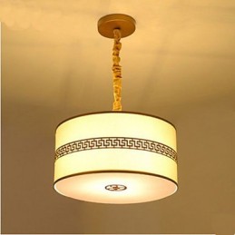 Iluminação suspensa estilo chinês simplicidade moderna