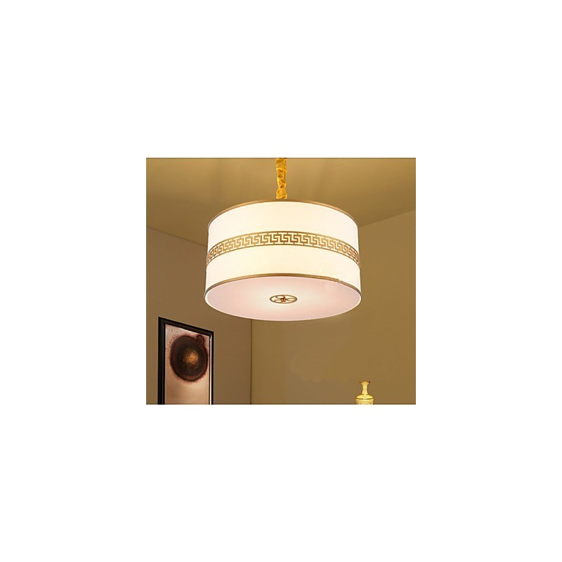 Iluminação suspensa estilo chinês simplicidade moderna