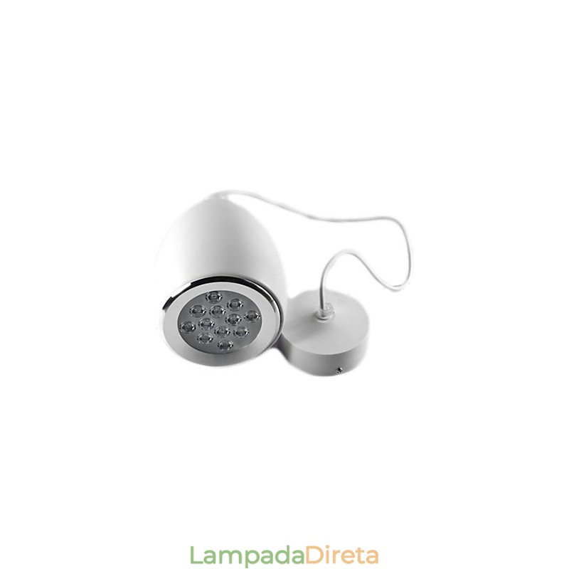 Luminária pendente de metal com pintura de globo contemporânea moderna