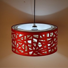 Luminárias pendentes modernas contemporâneas de metal