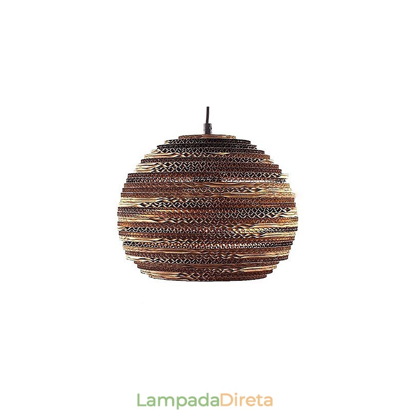 Luminária pendente rústica Lodge Globe Drum Island Bowl Vintage Lantern Country Metal