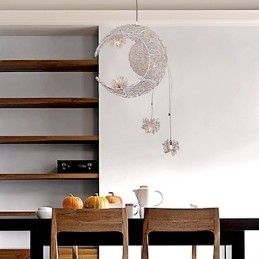 Luminária pendente moderna contemporânea estilo globo mini galvanizada em metal