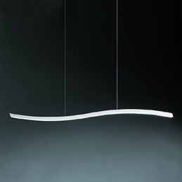 Lustre de acrílico simples de design de linha