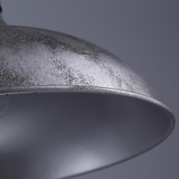 Luminária pendente de ferro de alta qualidade estilo loft, estilo americano, vintage, retrô, estilo country