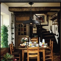 Luminárias pendentes American Country Retro Ferro forjado Contemporâneo e Contratado Armazém Droplight