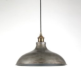 1 Luzes Pendentes Estilo Vintage Antigo Estilo Industrial Ferro Metais Drop Light