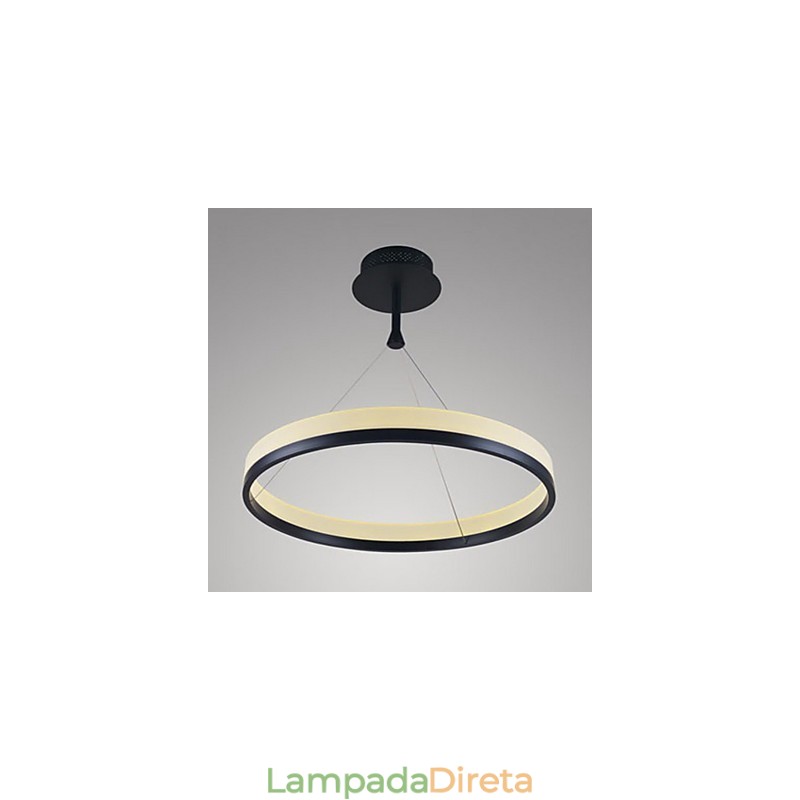 Luminária pendente linear Luminária de teto redonda