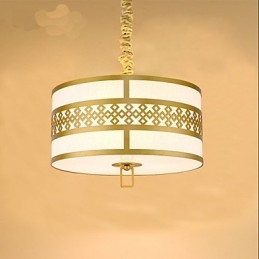 Iluminação suspensa estilo chinês simplicidade moderna