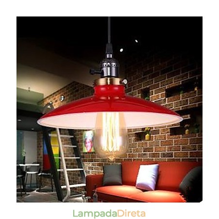 Luminária pendente estilo loft industrial americano Luminária pendente estilo loft industrial americano