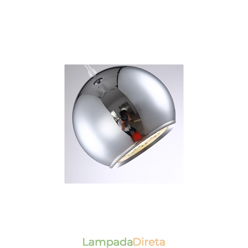 Droplight The Plating Color Apple Shape Light Luminária pendente