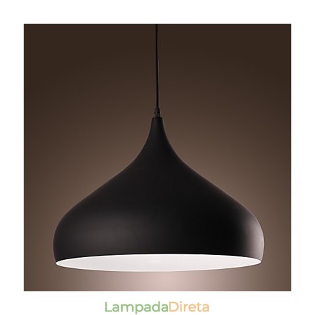Luminária pendente moderna contemporânea retrô estilo mini com pintura Luminária pendente moderna contemporânea retrô estilo mini com pintura