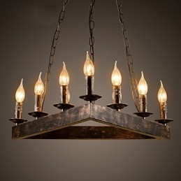 Retro Classic Metal Ceiling Lights Simples Luminárias Pendentes Café Luminária Pendente