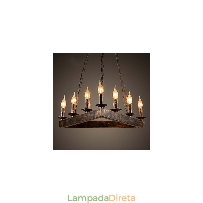 Retro Classic Metal Ceiling Lights Simples Luminárias Pendentes Café Luminária Pendente