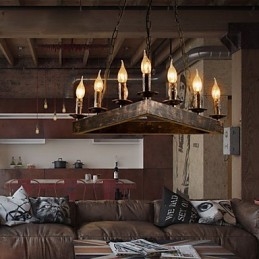 Retro Classic Metal Ceiling Lights Simples Luminárias Pendentes Café Luminária Pendente