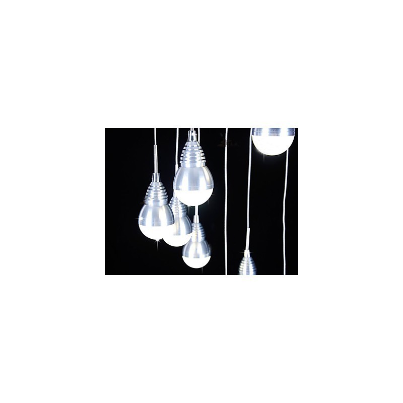 Lâmpadas e lanternas Stair Stage 9 Head Ceiling Lamp
