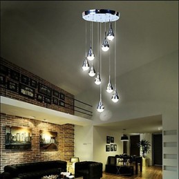 Lâmpadas e lanternas Stair Stage 9 Head Ceiling Lamp