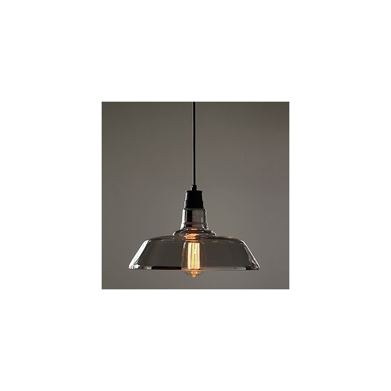 Luminária pendente galvanizada vintage para garagem