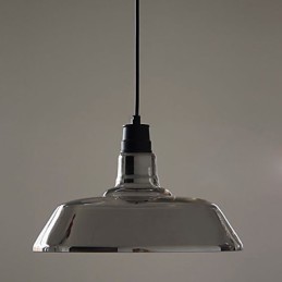 Luminária pendente galvanizada vintage para garagem
