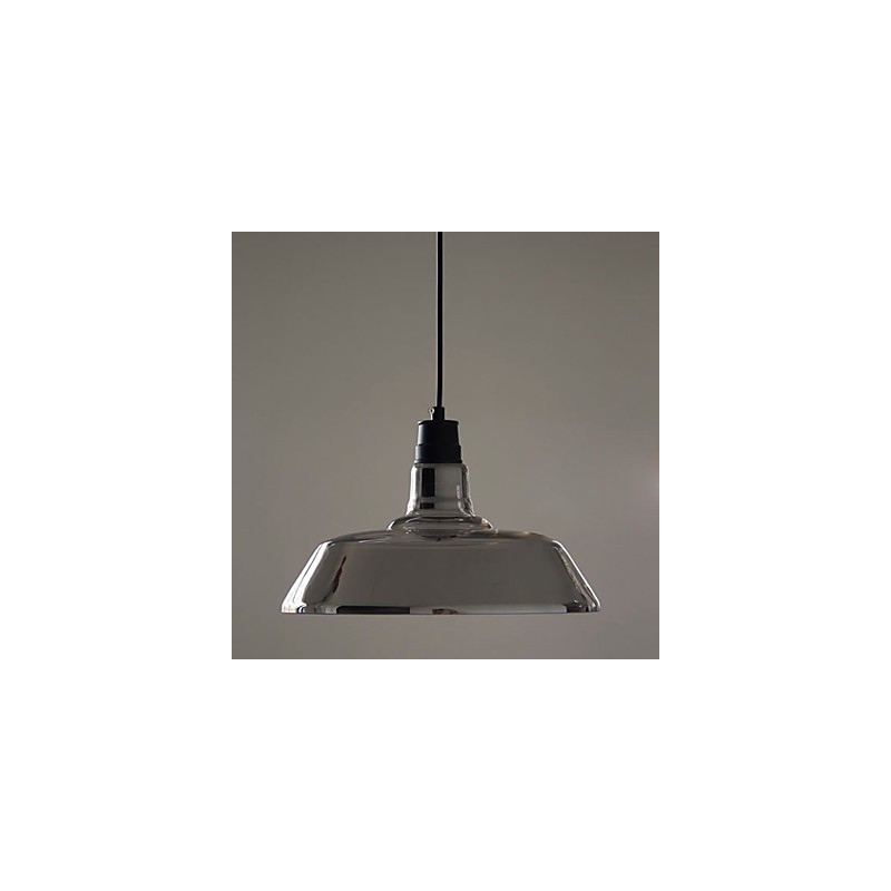 Luminária pendente galvanizada vintage para garagem