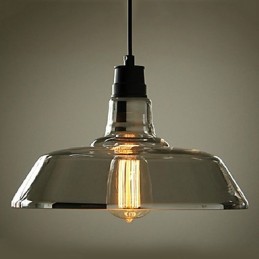 Luminária pendente galvanizada vintage para garagem