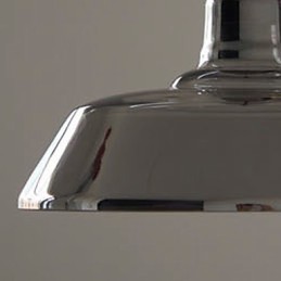 Luminária pendente galvanizada vintage para garagem