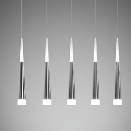 Luminárias pendentes modernas contemporâneas de metal