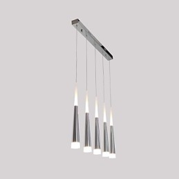 Luminárias pendentes modernas contemporâneas de metal