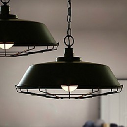 País de ferro forjado restaurando maneiras antigas lâmpada de luz de gota de cabeça única