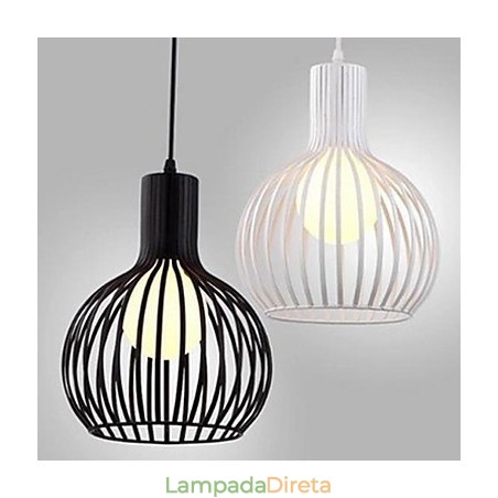 Lustre de gaiola de ferro forjado americano retrô contraído Lustre de gaiola de ferro forjado americano retrô contraído