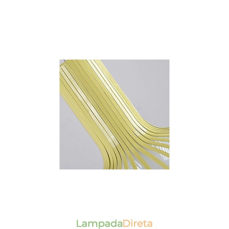Lustre de gaiola de ferro forjado americano retrô contraído
