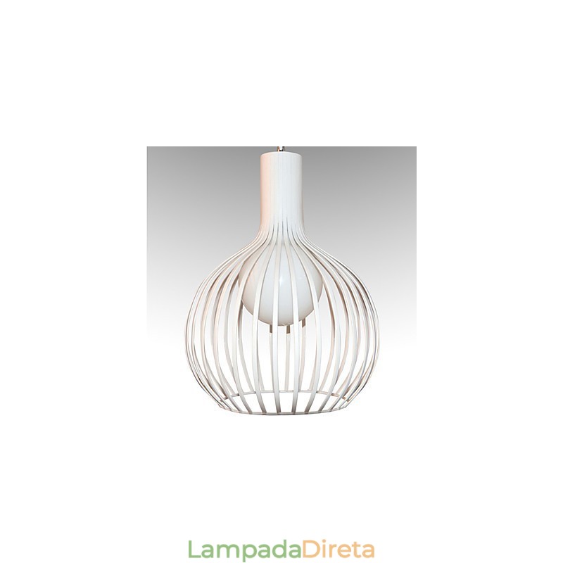 Lustre de gaiola de ferro forjado americano retrô contraído