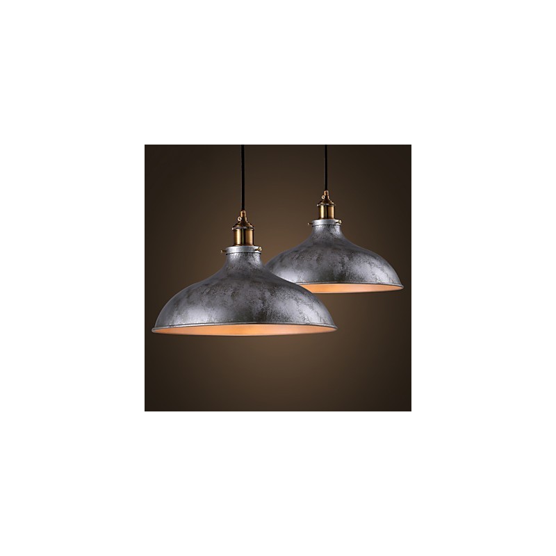 Luminária pendente de ferro de alta qualidade estilo loft, estilo americano, vintage, retrô, estilo country