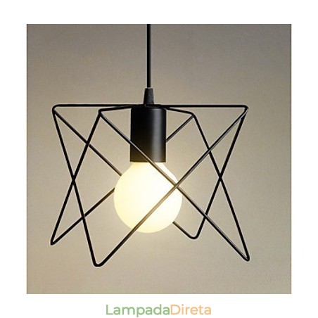 Luminárias pendentes estilo mini retrô metal Luminárias pendentes estilo mini retrô metal