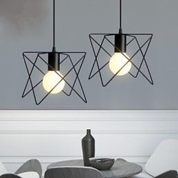 Luminárias pendentes estilo mini retrô metal