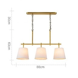 Luminária pendente de design decorativo contemporâneo moderno