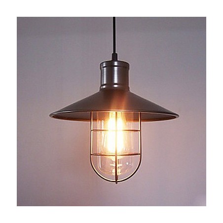 Luminária pendente estilo vintage retrô mini pintura Luminária pendente estilo vintage retrô mini pintura