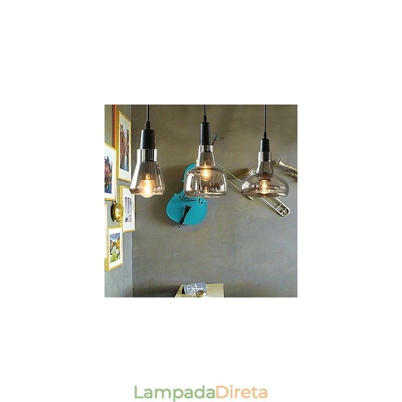 Contratado e contemporâneo sombra moda decoração lustre de vidro