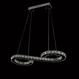 Modelo Pendente Luz Moderna Lâmpadas de Cristal Iluminação Luminárias de Teto Luxuosas