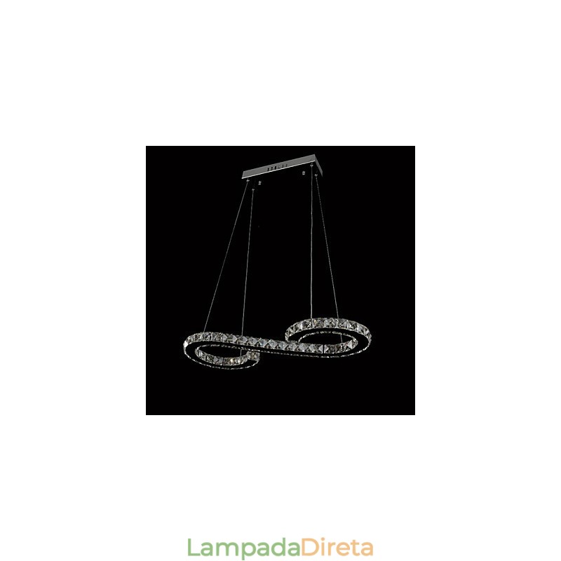 Modelo Pendente Luz Moderna Lâmpadas de Cristal Iluminação Luminárias de Teto Luxuosas