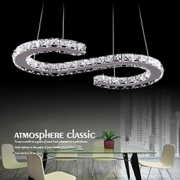 Modelo Pendente Luz Moderna Lâmpadas de Cristal Iluminação Luminárias de Teto Luxuosas