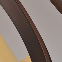 Lustre de metal tradicional clássico retrô estilo mini pintura